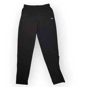 Champion Black Jogger Pants with Logo Waistband